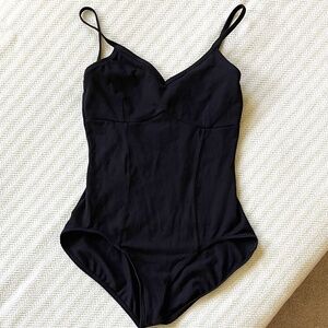 Capezio ABT logo camisole leotard Size L